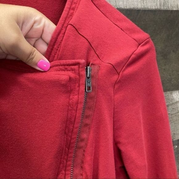 Ella Moss Asymmetrical Zip Moto Jacket - Picture 5 of 11